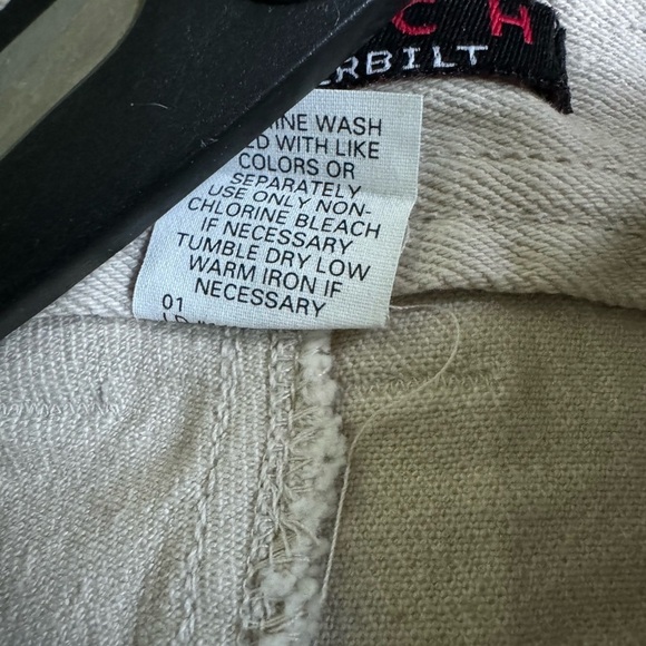 NWT Gloria Vanderbilt 18 short khaki High Rise denim w/stretch & super tailored - Picture 8 of 8